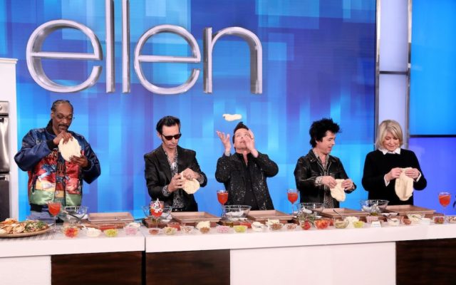 Green Day Cooks With Martha Stewart and Snoop Dogg