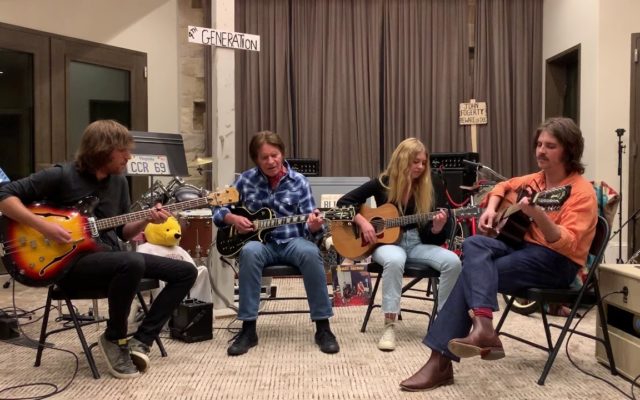 John Fogerty Records Quarantine Music With His Family
