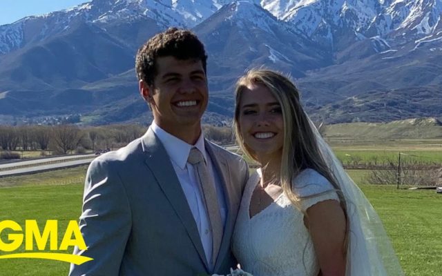 Couple Has Drive-In Wedding in Utah