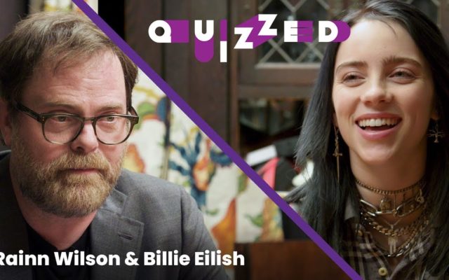 Billie Eilish Hung Out with Rainn Wilson on IG Live for “Hey there Human”