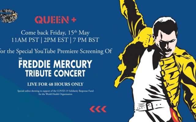 Queen To Livestream 1992 Freddie Mercury Tribute Concert