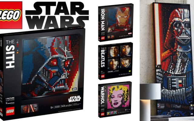 Lego Releasing Beatles, Star Wars, Iron Man Mosaics