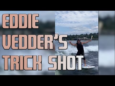 Eddie Vedder Combines Baseball, Surfing for Amazing ‘Trick Shot’