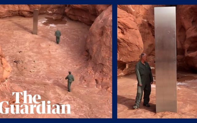 Biologists Discover Unexplained Steel Monolith In Utah Desert