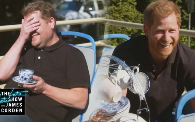 Prince Harry Joins James Corden for a An Interview and Tour of LA