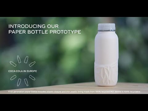 Coca-Cola Unveils Paper Bottle Prototype