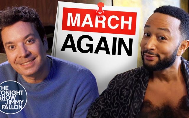 Jimmy Fallon, John Legend Can’t Believe It’s ‘March Again’ In Hilarious Parody Song
