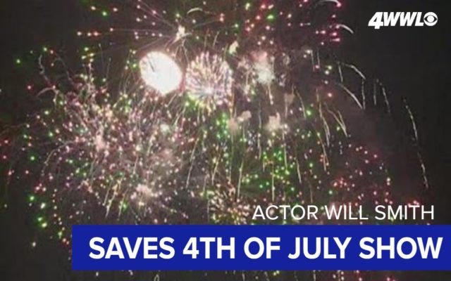 Will Smith Donates $100,000 to Save New Orleans Fourth of July Fireworks