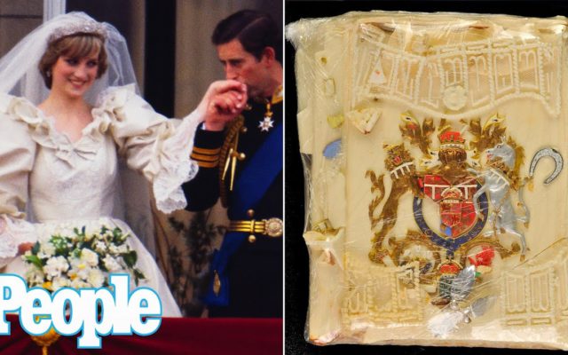 Slice Of Cake From Prince Charles & Princess Diana’s Wedding Auctioned Off For $2,500
