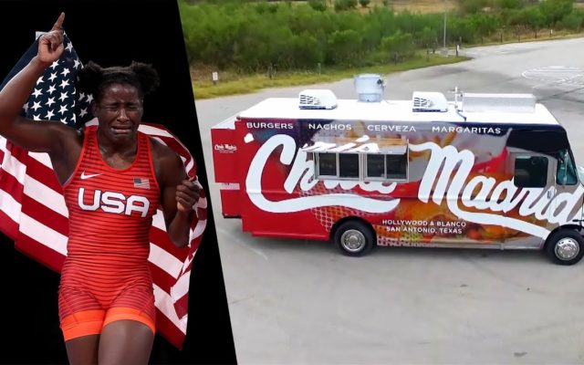 Olympic Gold Medalist Gets Mom A Food Truck