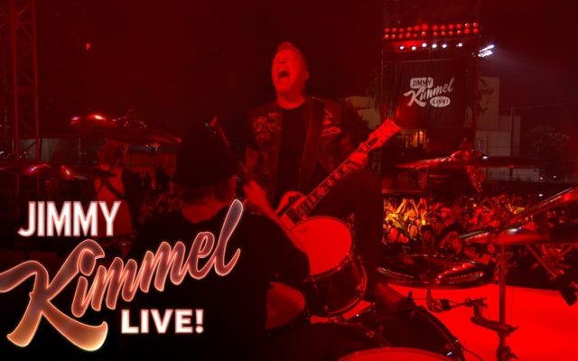 Metallica To Perform On ‘Jimmy Kimmel Live!’ For Black Album Anniversary On Friday