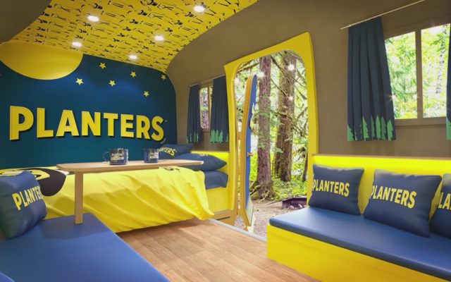 Planters’ NUTmobile Turned Into Vacation Rental