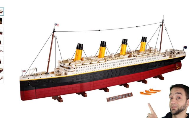 ‘I’m The King Of The World’: LEGO unveils 9,090-Piece Titanic Set
