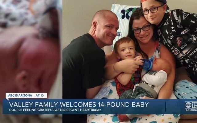 Woman Gives Birth To 14-Pound Baby After 19 Miscarriages