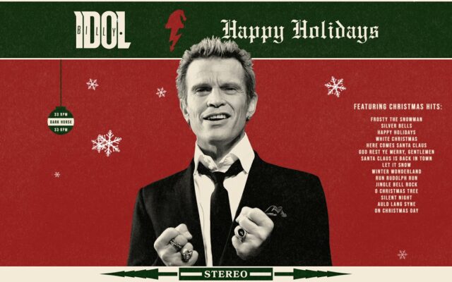 Billy Idol Releases Christmas Vinyl