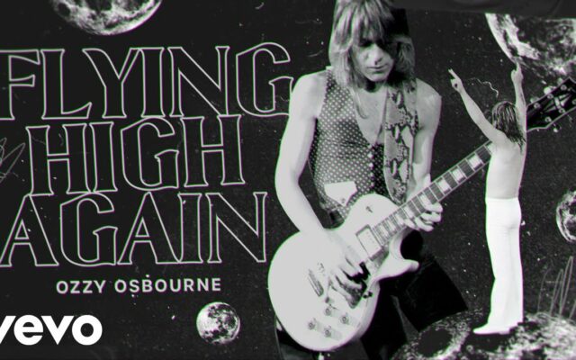 Ozzy Releases New Video for Classic Song ‘Flying High Again’