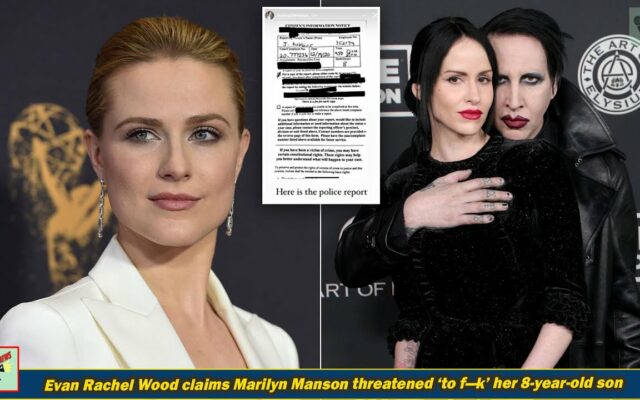 Evan Rachel Wood Details Alleged Threats Marilyn Manson Made Against Her Son