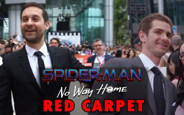 Tobey Maguire & Andrew Garfield snuck into a theater to watch ‘Spider-Man: No Way Home’ together