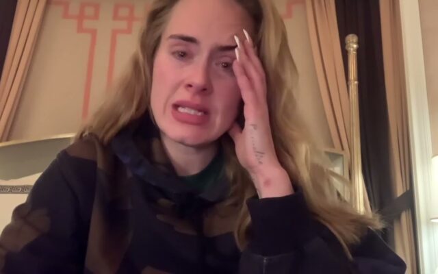 Adele Tearfully Announces Her Vegas Show Isn’t Ready