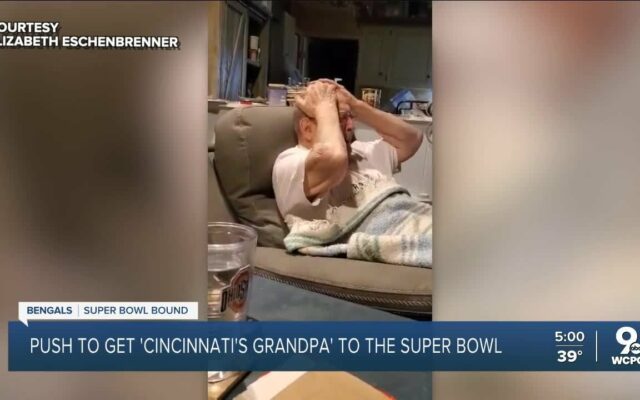 Many Are Pitching In To Get ‘Cincinnati’s Grandpa’ To The Super Bowl