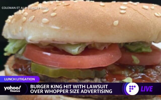 Does Size Really Matter? Burger King Whopper 35% Smaller Than Portrayed In Ads, Lawsuit Says