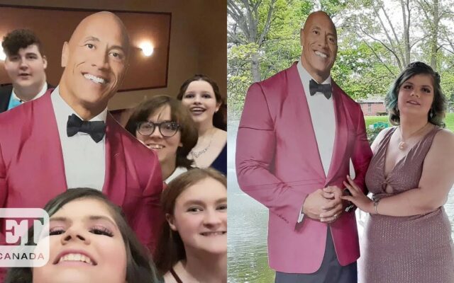The Rock Went To Prom… Sort Of…