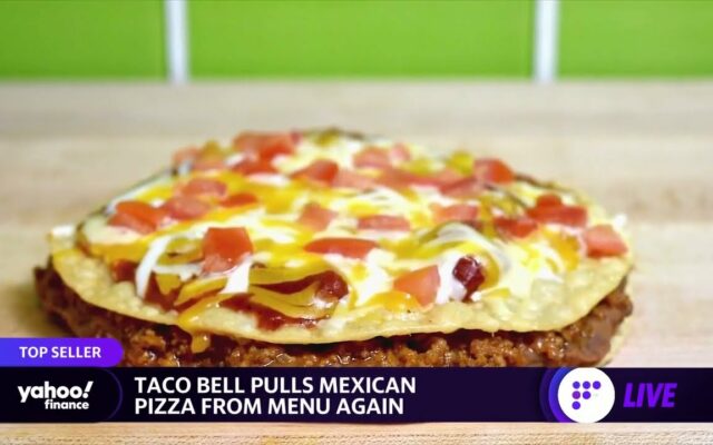Taco Bell Says Mexican Pizza Will Be A Permanent Menu Item