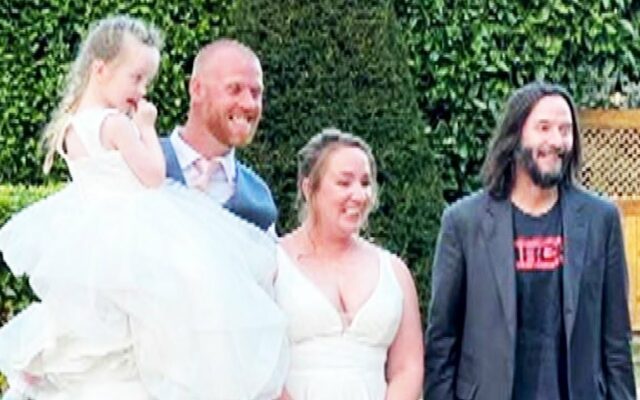 Keanu Reeves Surprises Couple At Their Wedding