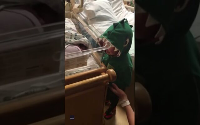 WATCH: This 6-Year-Old Moved To Instant Tears Meeting His Baby Brother