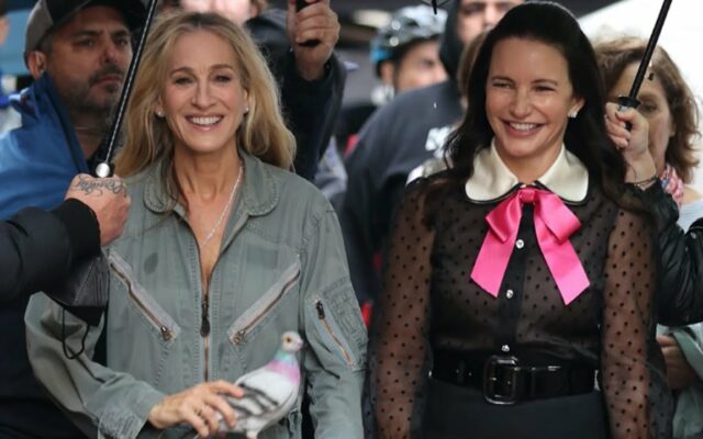 SJP and Kristin Davis Film “And Just Like That” Season Two
