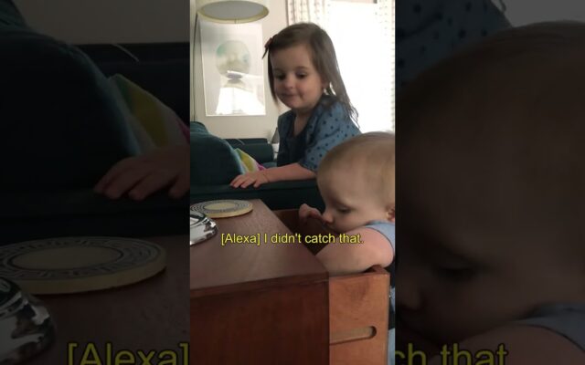 Adorable: Toddler Is Super Frustrated With Alexa