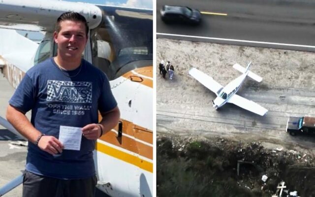 Young Pilot Makes Emergency Landing On Route 66