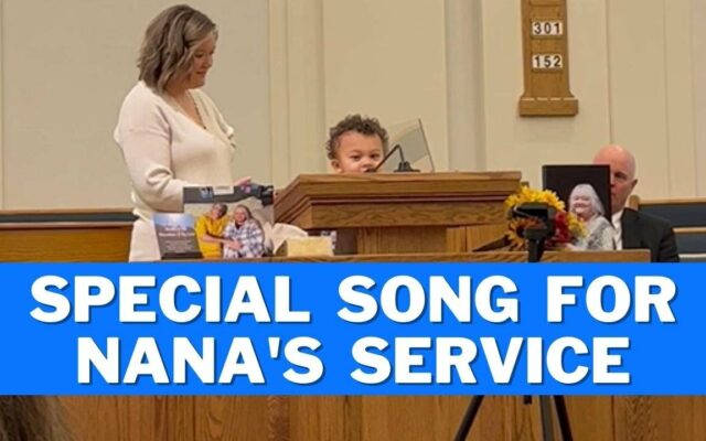 Little Boy Sings Celine Dion At Nana’s Funeral