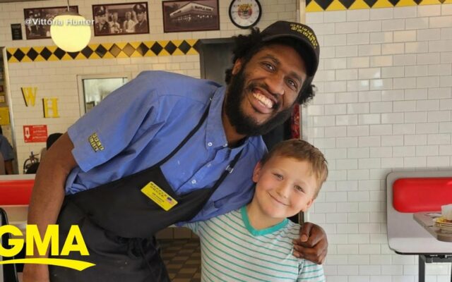 8-Year-Old Raises Money For Favorite Server At Waffle House