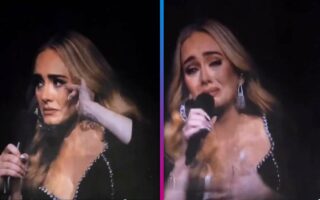 Adele Moved To Tears From What A Fan In The Audience Showed Her