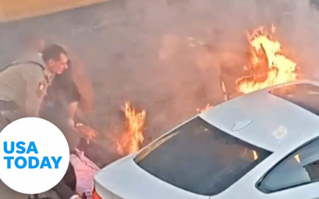 Kentucky Tourist Helps Save Vegas Man From Car Fire