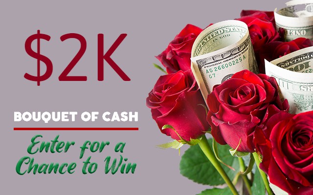 $2K Bouquet of Cash